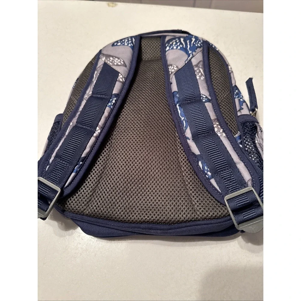 Pottery‎ Barn Kids Backpack Stingray Small Gray Blue Nautical